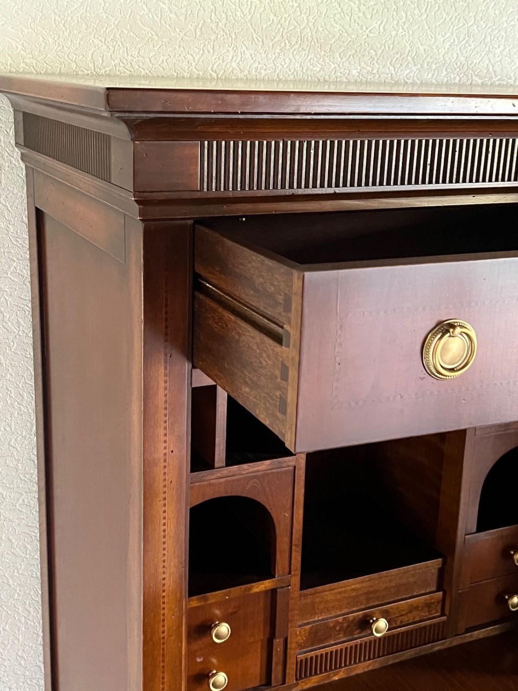 Scrivanie: Biedermeier Sekretär Nussbaum Kommode Jugendstil SELVA – Usato da Gemünden venduto da GEUENWALD 7