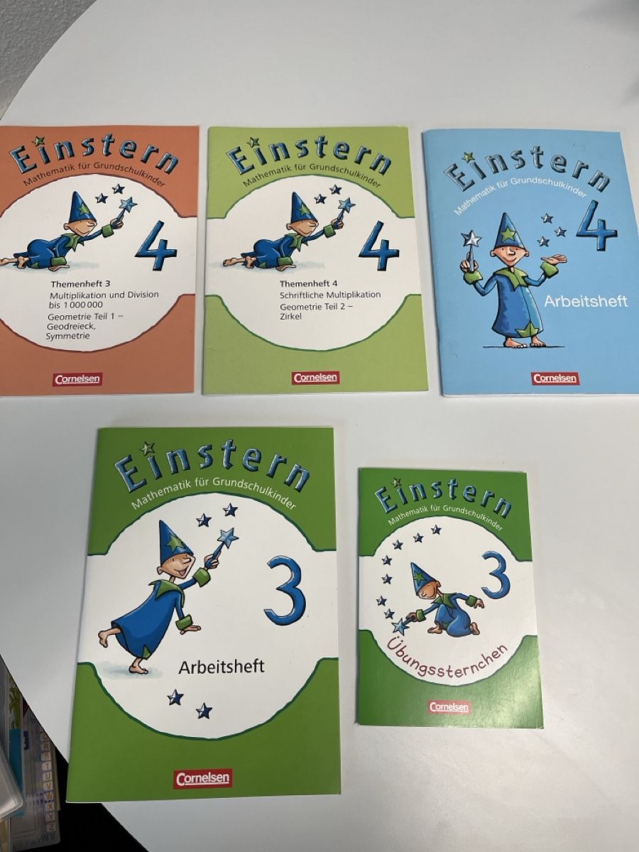 Bücher: Einstein Mathematik 5er Set 3 & 4 Arbeitshefte – Gebraucht aus Wolhusen von Sammler16