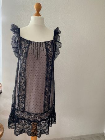 Original Spitzenkleid von Mrs Foxworthy Kleid, Gr. M (38/40)