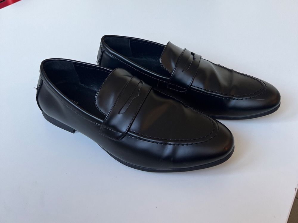 Mocassins Patrick Cox Taille 42 (UK 8) - Cuir Beige 100% - NEUFS Dans Leur Boîte
