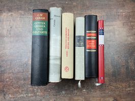 alte Bücher sammlung