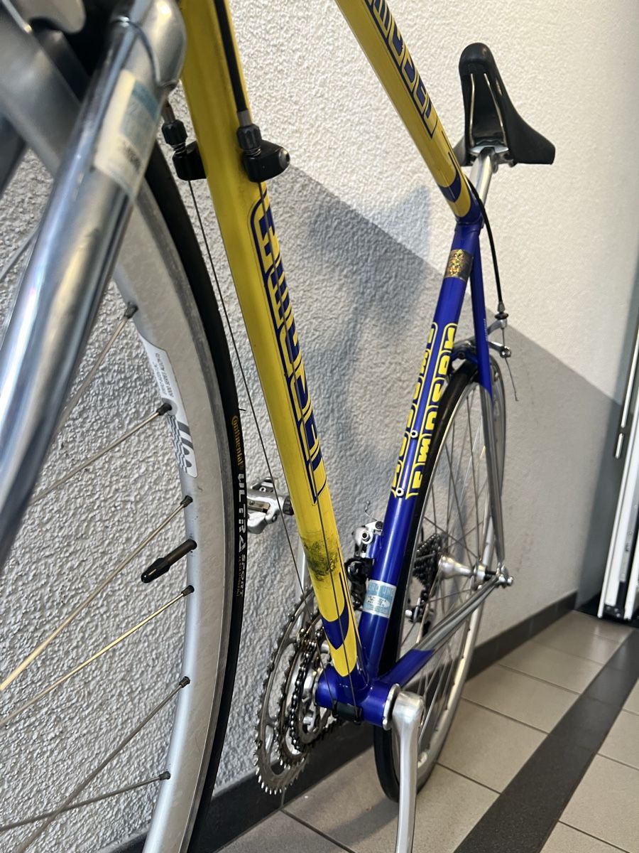 Velos: F. Moser Rennrad Velo, gelb-blau  – Gebraucht aus Kleindöttingen von NextOne 9