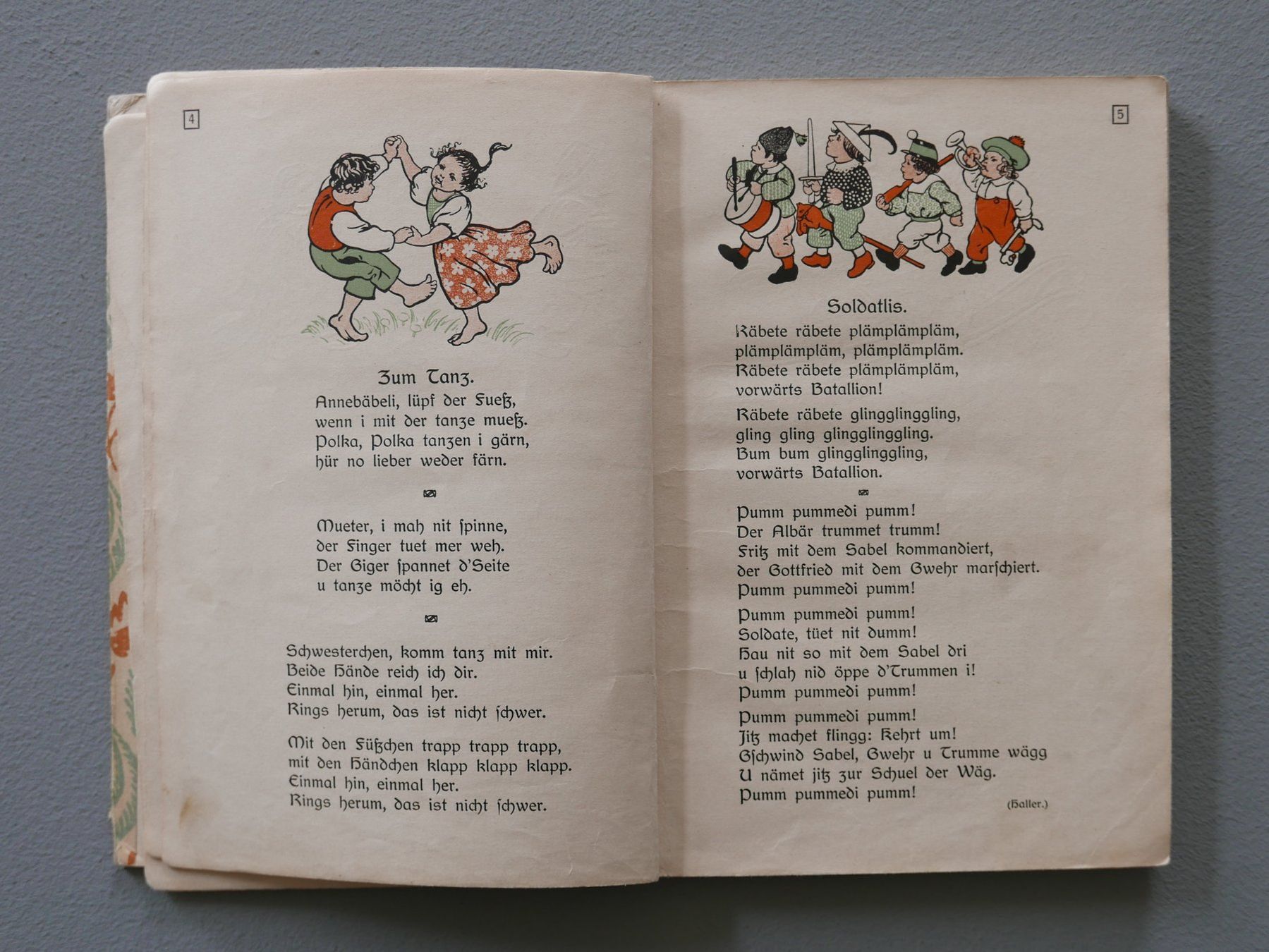 Libri: ANTIKES SCHWEIZER KINDERBUCH VON 1917 – Usato da Balgach venduto da Zwischenraum 4