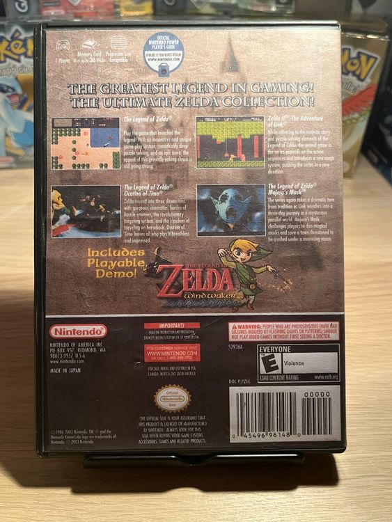 Zelda Collectors Edition Promotional Disc Gamecube Kaufen auf Ricardo