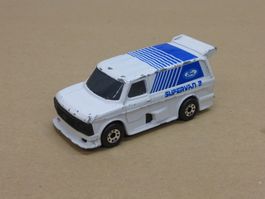 Matchbox Ford Supervan 2 weiss gebraucht Zustand