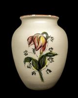 Albert Hans AH Vase 20 cm vintage Mid century Art-Deco-Stil