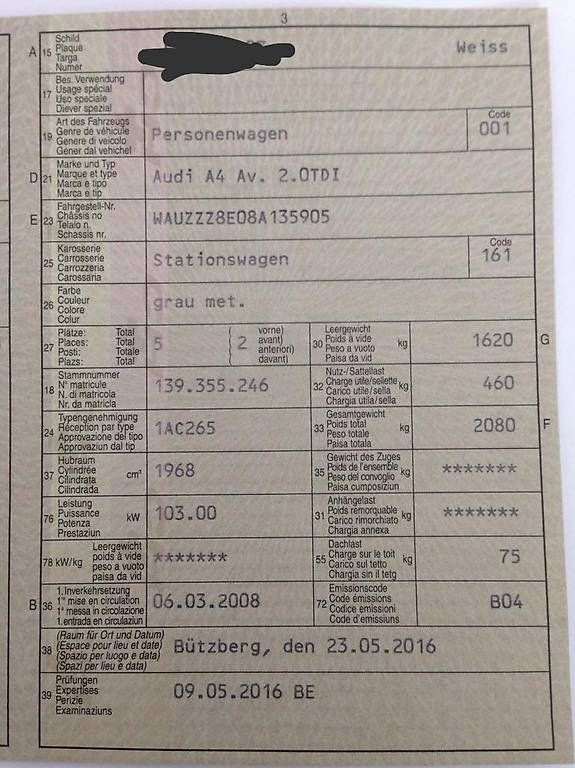 Automobili: Audì  – Usato da Roggwil BE venduto da nis_h85f 2