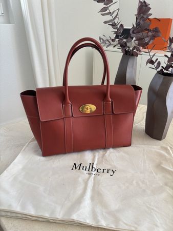Mulberry Bayswater Tasche Leder Cognac braun