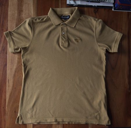Barbour Poloshirt sand/camel, Grösse S, gebraucht
