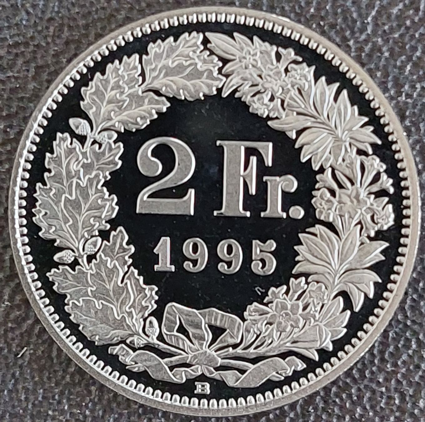 Tutti le monete: 2 Franken 1995 stgl. / aus Münzsatz – Nuovo (secondo la descrizione) da Arch venduto da coinsandmore