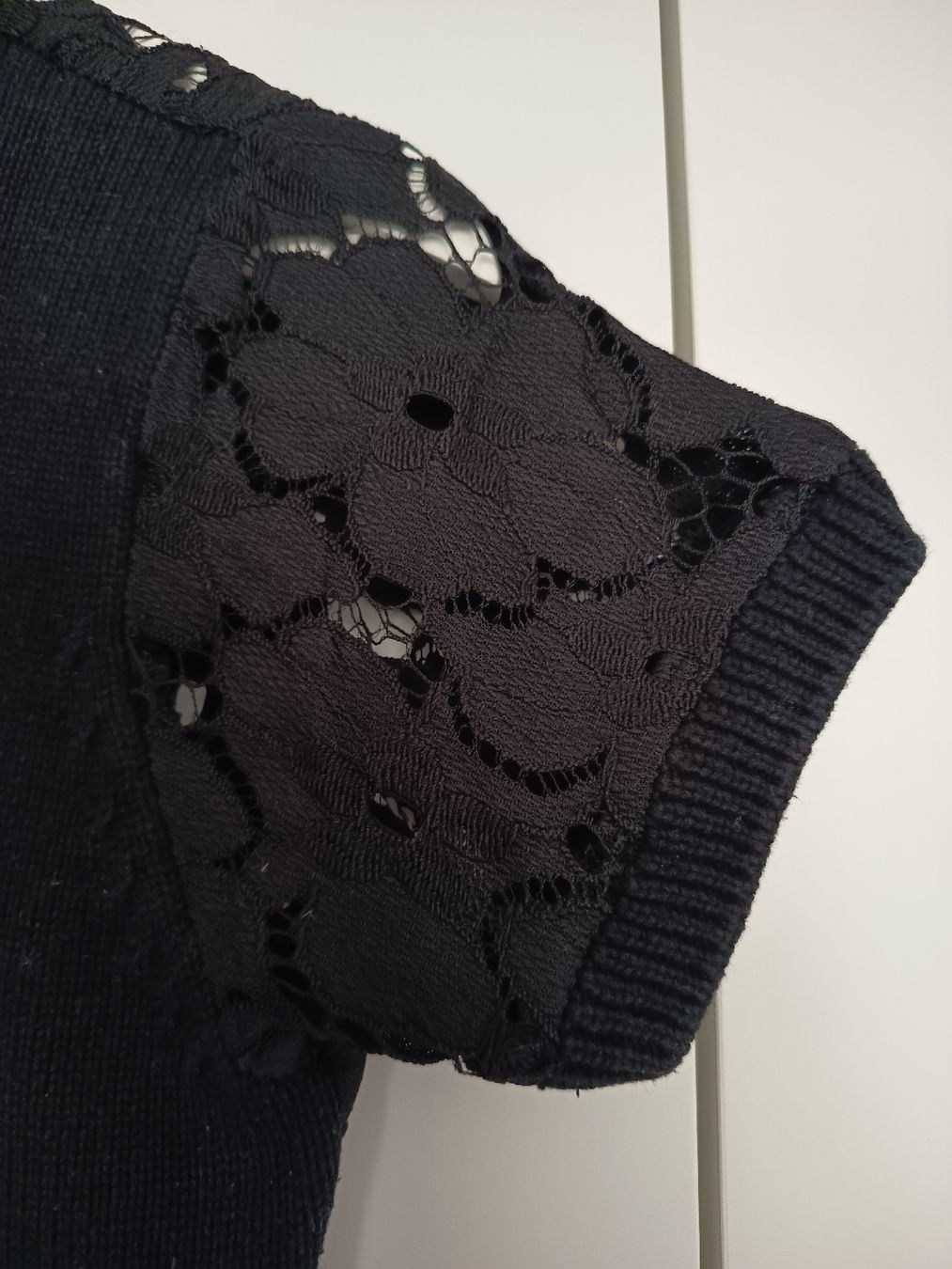 Intimissimi Camicette: INTIMISSIMI blouse - black lace pattern  – Usato da Zug venduto da Annina29 4