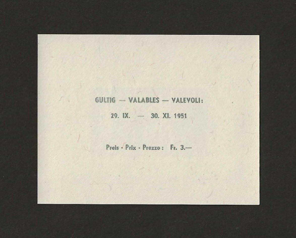 Alle Briefmarken: LUNABA Block 1951 - W32 - Postfrisch - Kat. 250.- – Gebraucht aus Au ZH von reme77 1