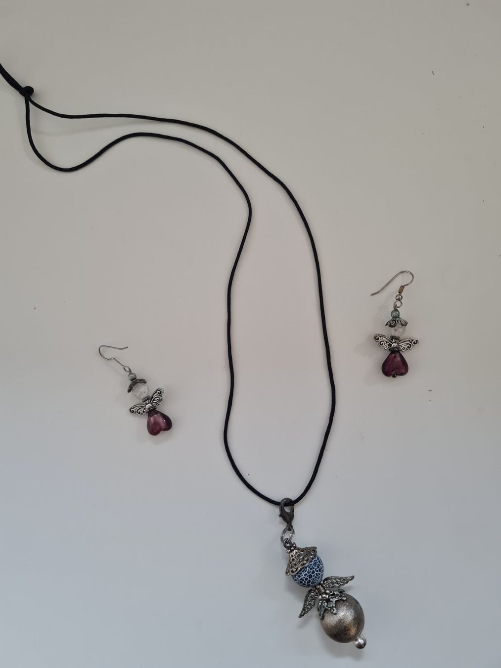 Sonstiger Schmuck: Engelschmuck Halskette und Ohrringe – Gebraucht aus Gutenswil von jus_2jwr