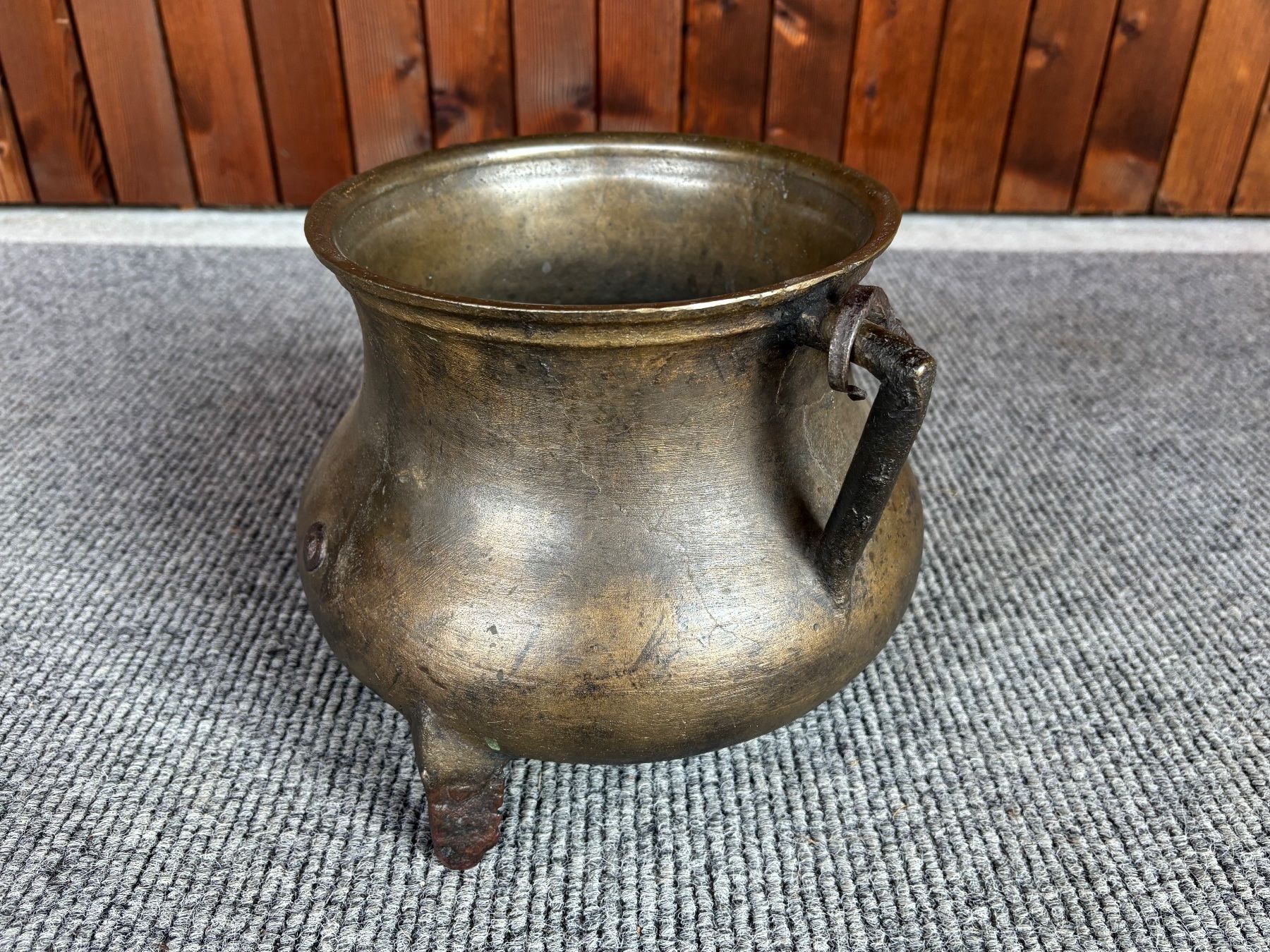 Altro per la casa: antiker Bronzekessel, Topf mit Aufhängung – Usato da Lüchingen venduto da Eeizo 3