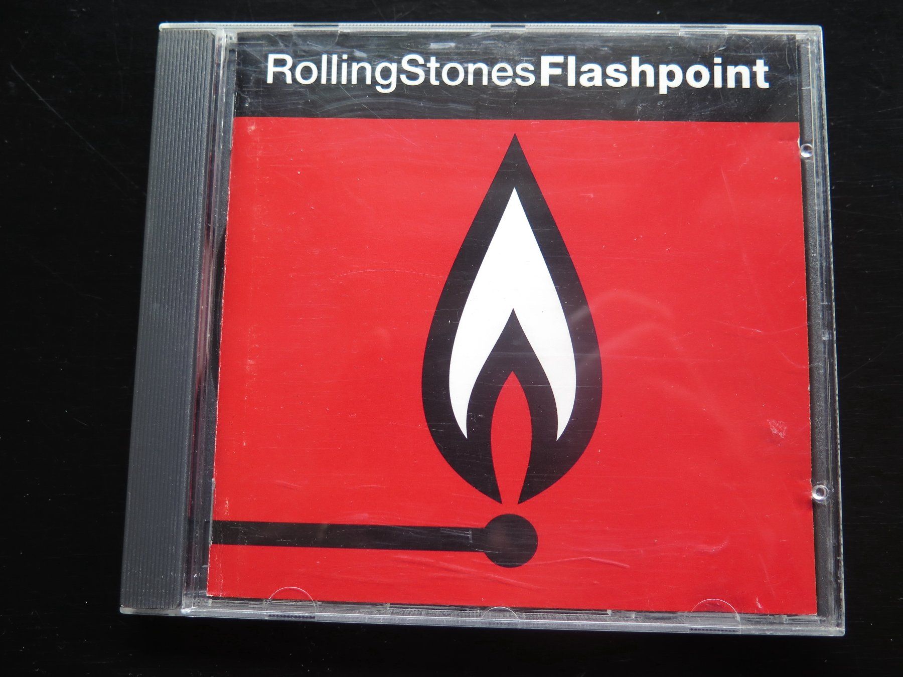 CD: (p) CD ROLLING STONES: Flashpoint, live 89/90 – Usato da Bern venduto da Balzamico