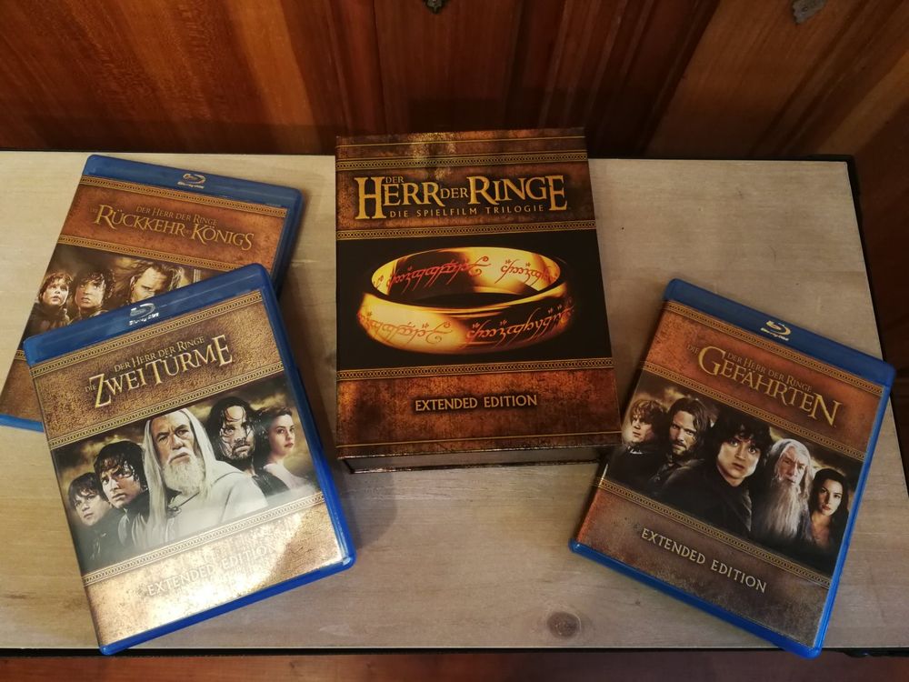 Der Herr der Ringe Extended Trilogy Bluray Lord of the Rings Kaufen auf Ricardo