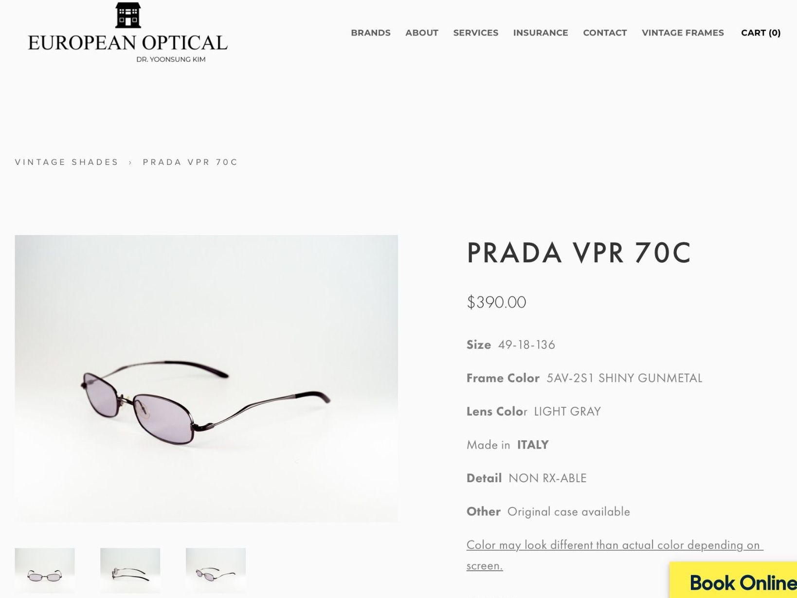 Prada Occhiali & Lenti: Original PRADA Brille Unisex – Usato da Besazio venduto da lionheart63 2