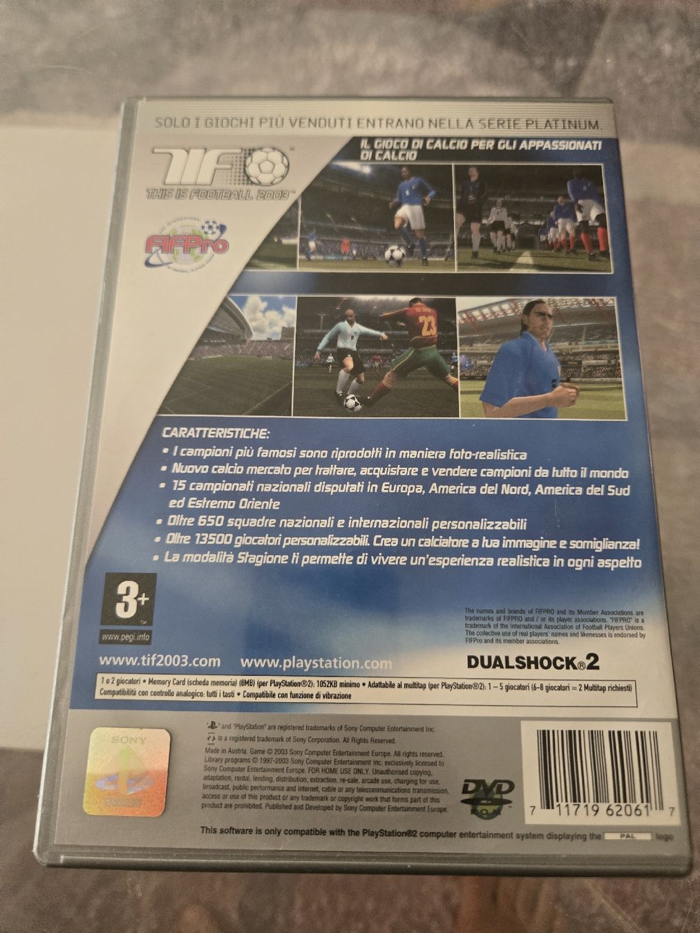 Giochi: This Is Football 2003 PS2 (IT) – Usato da Bussigny venduto da Kfdlt 1