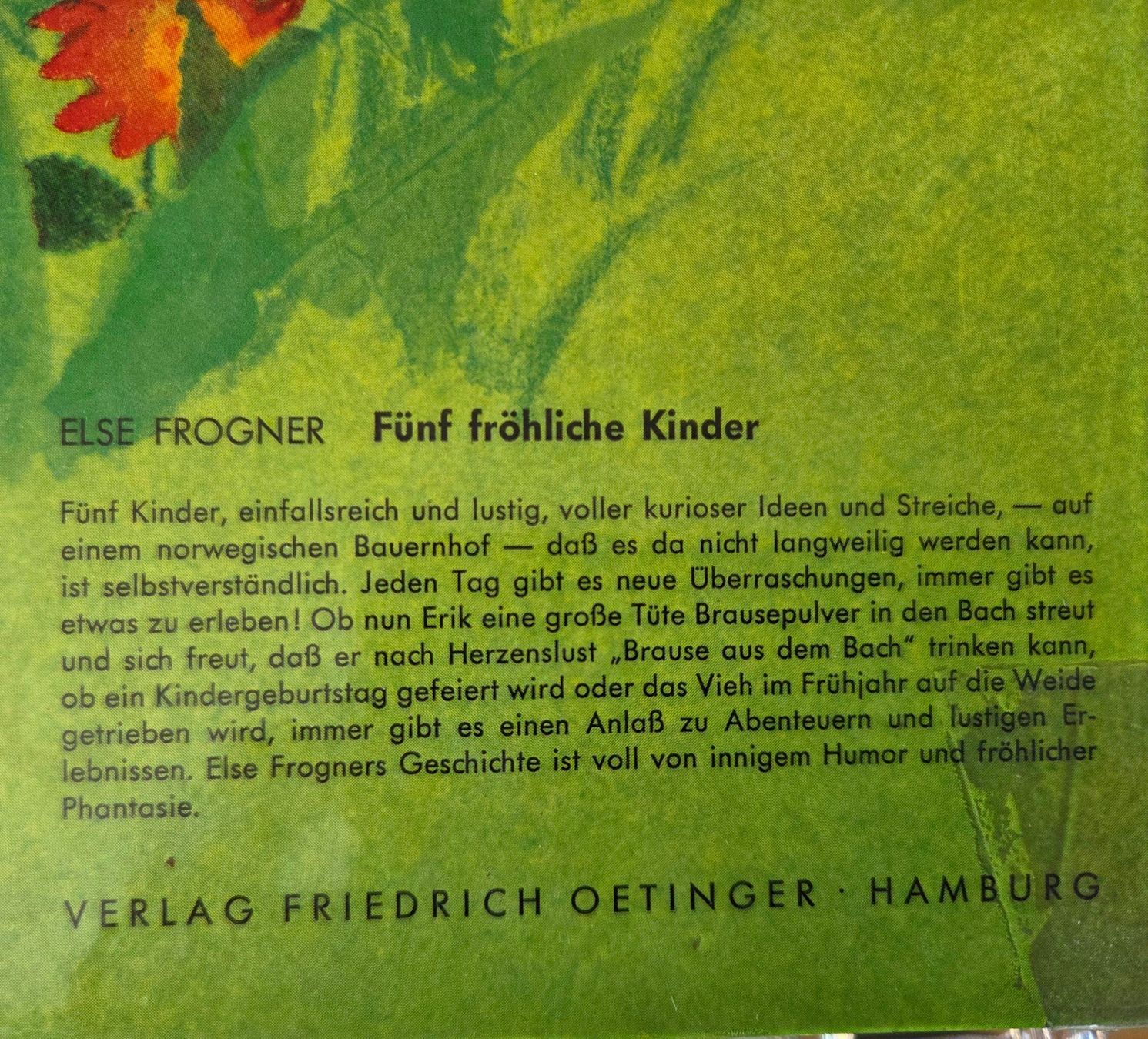 Libri: Jugendbuch Fröhliche Kinder von Else Frogner – Usato da Gossau SG venduto da oreliefredy 6