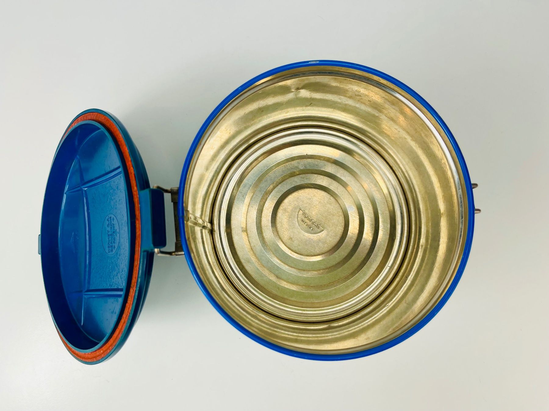 Dosen: Blechdose HERMET mit Bakelit-Deckel OWO Patent, selten – Gebraucht aus Zürich von Arche_Brockenhaus 2