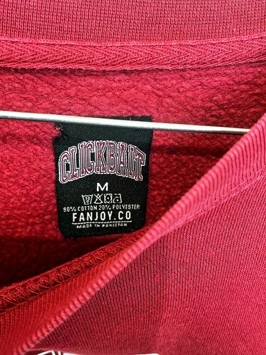 Maglioni & Felpe: Clickbait Burgund Sweatshirt - Größe M – Usato da Zug venduto da vinokilo 4