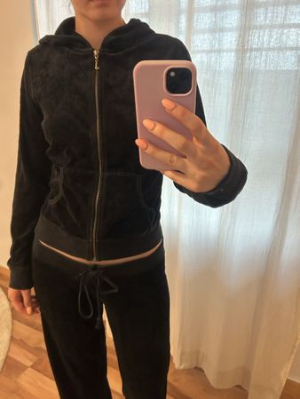 vintage juicy couture trackjacket black 
