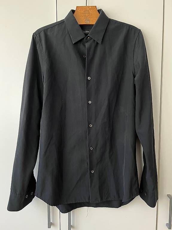 Camicie: Chemise noire, taille 38/15 – Usato da Lausanne venduto da sugarplumfairy