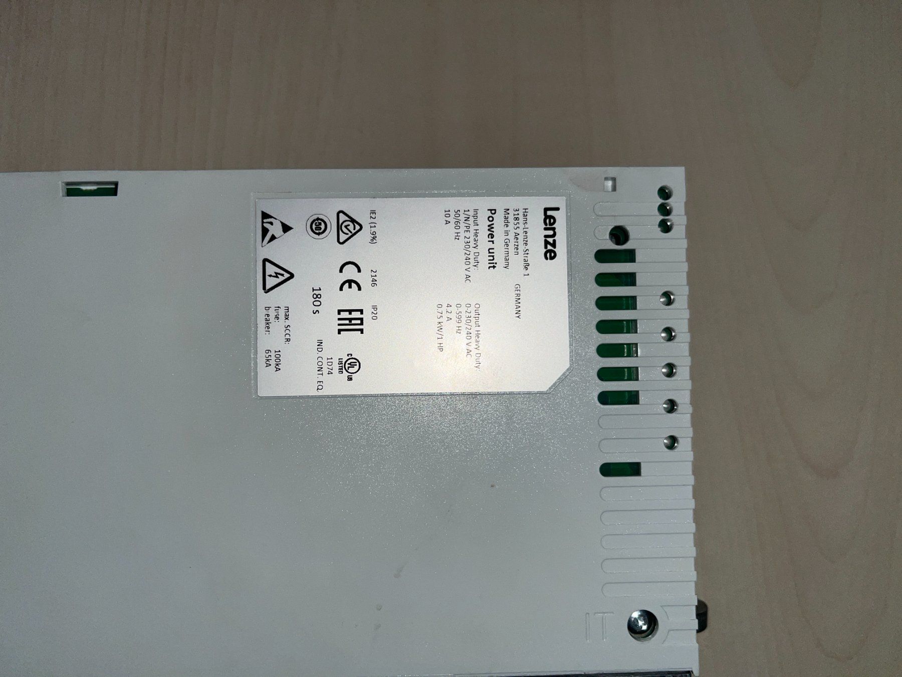 Lenze Composants électroniques: Lenze FU i550/ 0.75Kw – Neuf avec emballage d'origine à Wauwil par ISELI_ENERGIE_AG 2