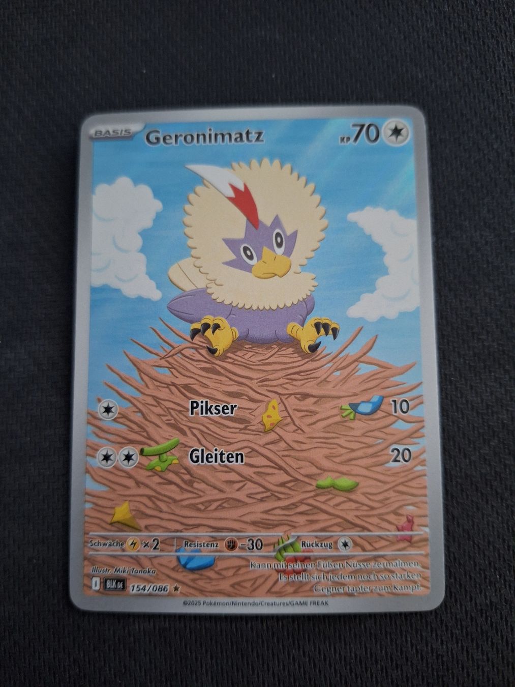 Pokémon Carte collezionabili: Pokemon Karte (BLK 154) – Nuovo (secondo la descrizione) da Obernau venduto da gig_g7j8