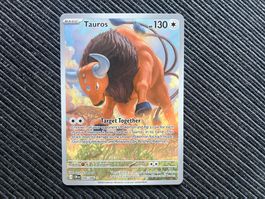 Pokemon Tauros Art Rare Chaos Rising near Mint