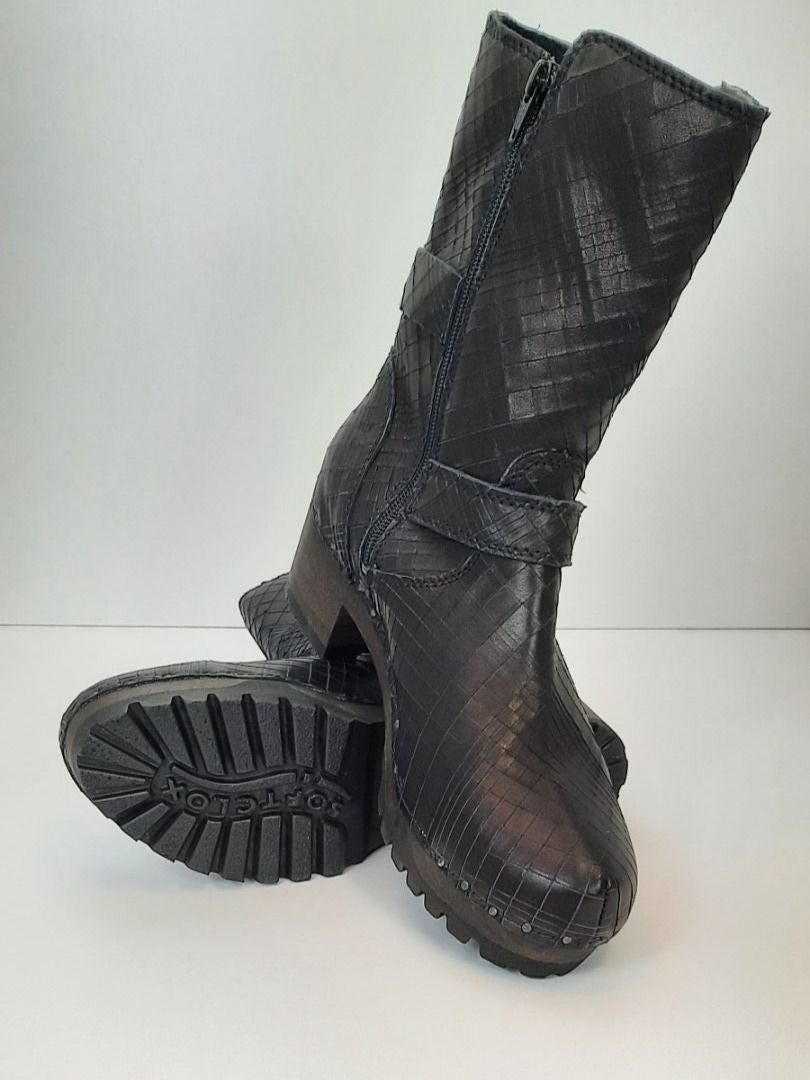 Softclox Damenschuhe: SOFTCLOX IDY  Square Nappa schwarz Stiefelette Gr. 41 – Neu und originalverpackt aus Seuzach von VT-Collections1 5