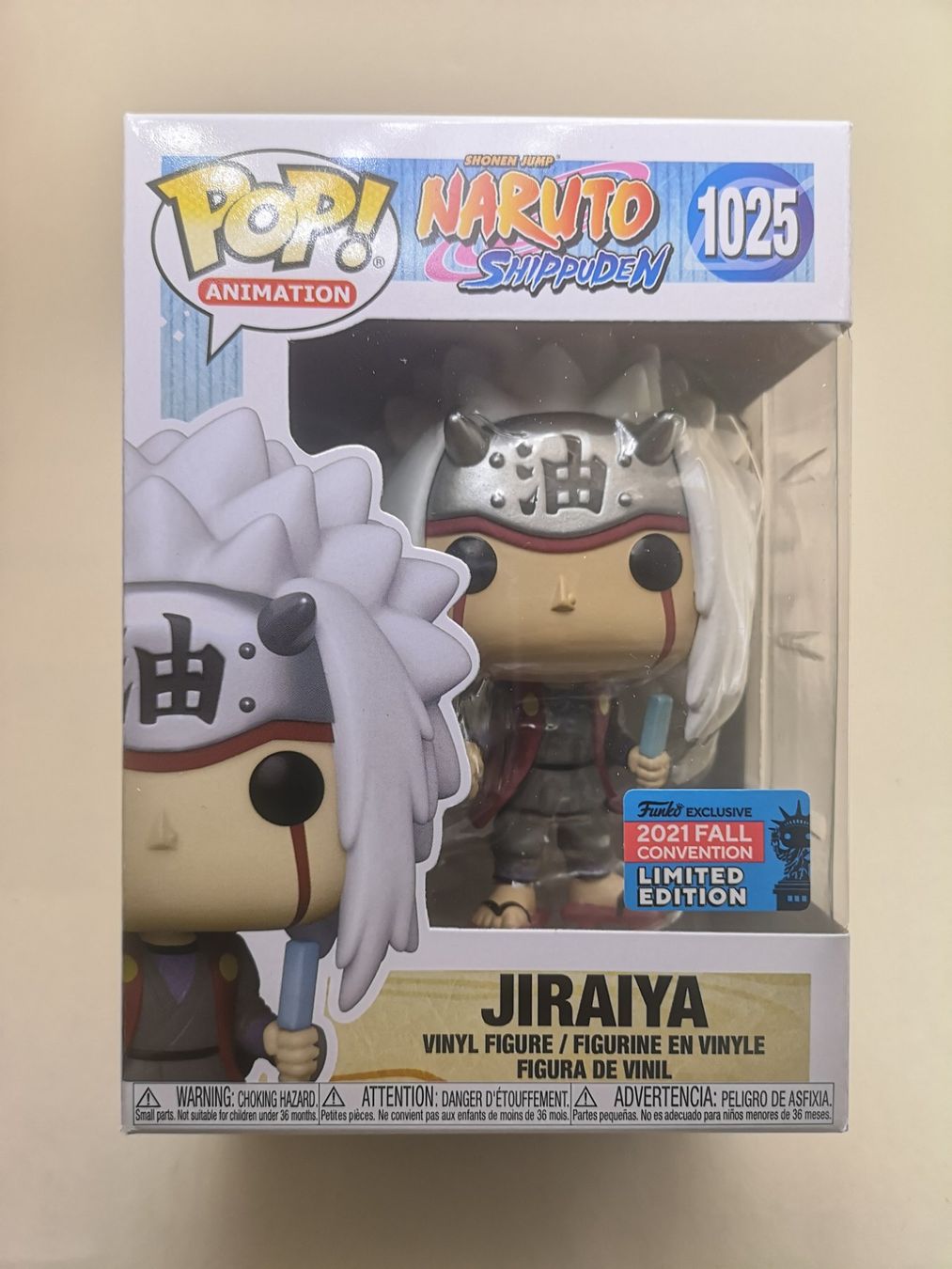 Funko Statuette: Funko Pop Jiraiya #1025 – Nuovo e nell'imballaggio originale da Riehen venduto da _TheCollectorShop_