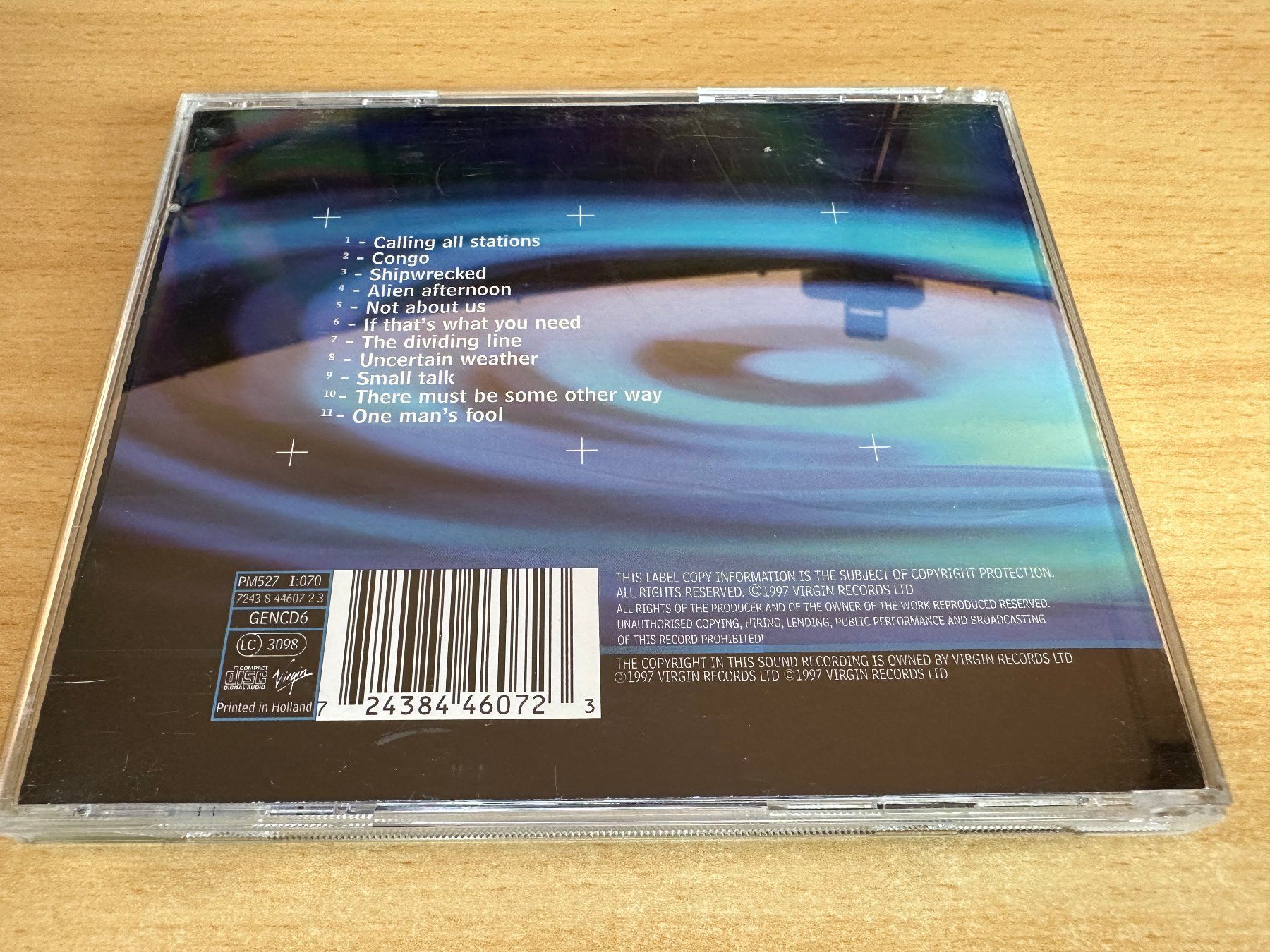 CD: Genesis – ...Calling All Stations... – Usato da Rikon im Tösstal venduto da Alpenmutz 1