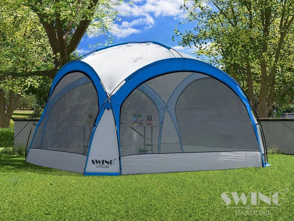 Tentes & Pavillons: LED Event Pavillon 3,60 m Blau – Neuf avec emballage d'origine à Bottighofen par zaap 3