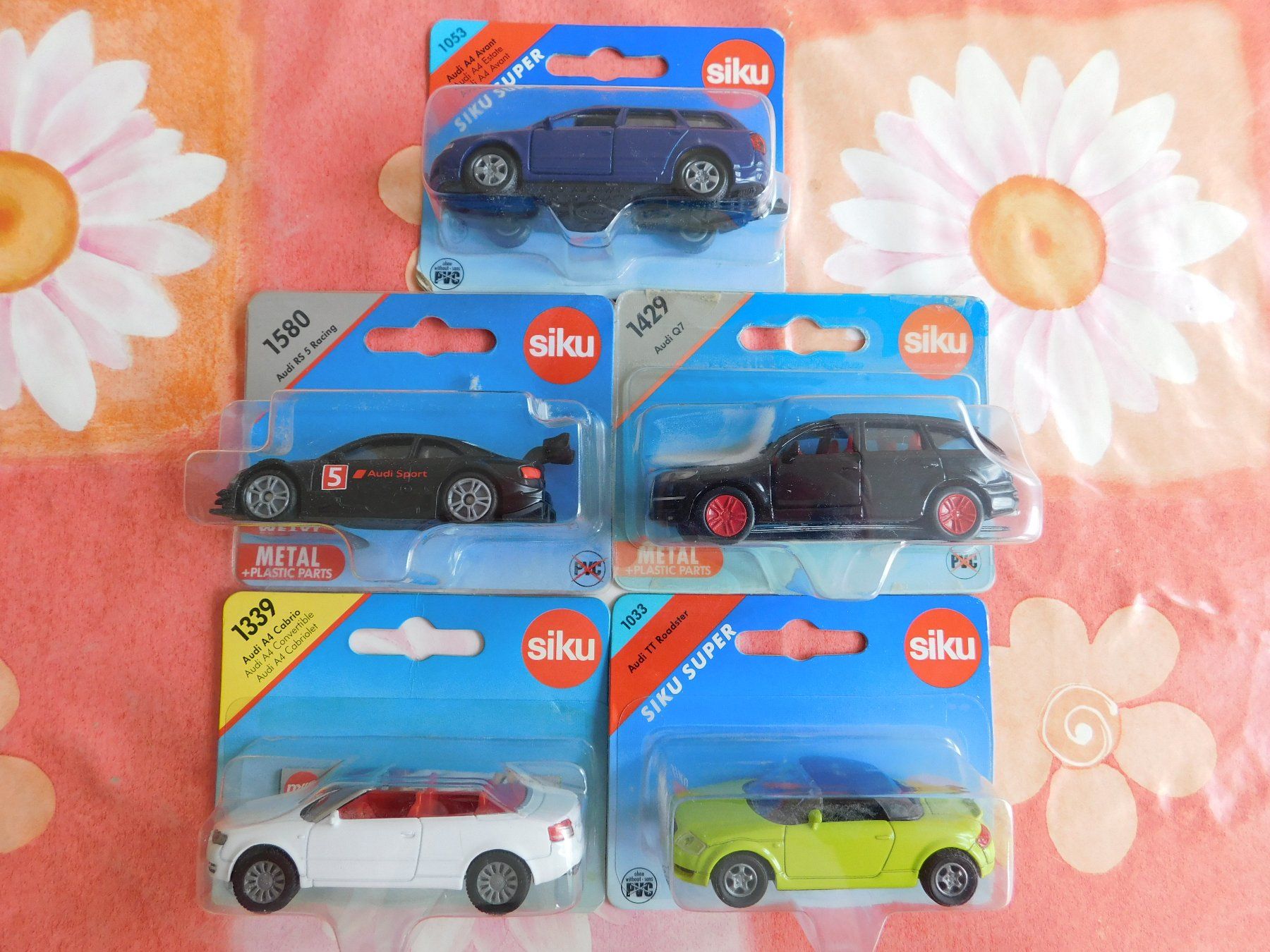 Siku Modellini d'auto: Siku Set mit 5  Audi – Nuovo (secondo la descrizione) da Strengelbach venduto da Wedi73 6