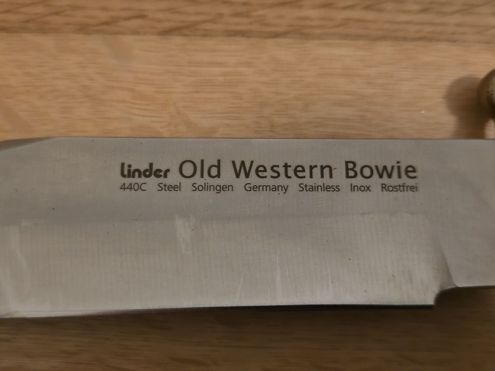 Solingen Accessori: Linder Old Western Bowie - Messer – Usato da Rotkreuz venduto da Mahkoh 2