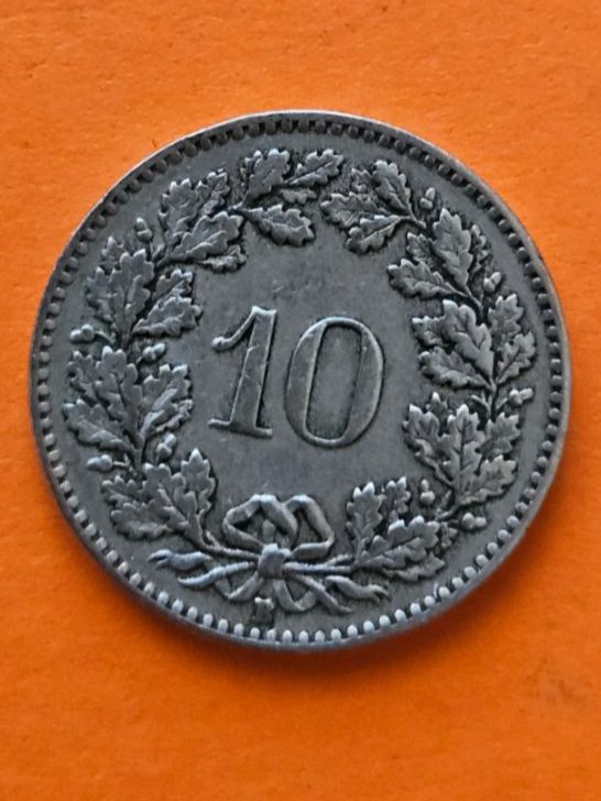 Toutes les monnaies: 10 Rappen 1927 s-ss – D'occasion à Hinwil par Bell1894 1