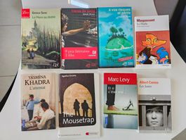 8 Bücher aus dem Gymerunterricht (Literatur Französisch)
