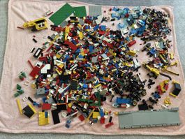 (V5)  7.5 kg Lego Bausteine bunt gemischt