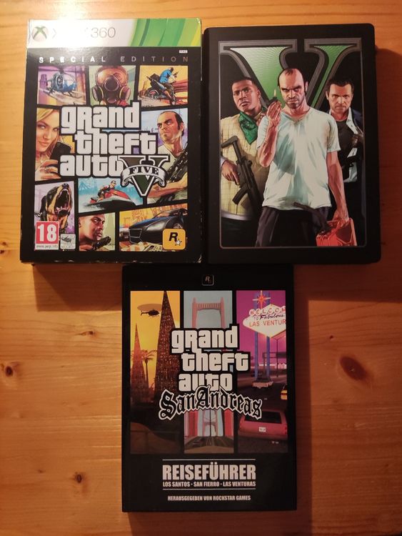 GTA 5 Special Edition Xbox360 Gebraucht In F R CHF 6 Mit Gta 5 Special Edition Xbox360