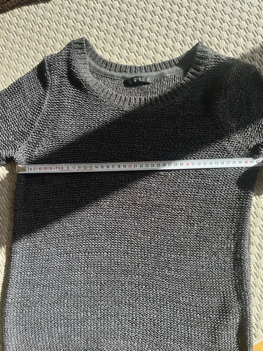 Only Maglioni & Felpe: Pullover Only grau/schwarz, S – Usato da Solothurn venduto da Bobesch08 6