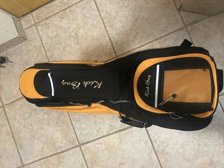 Kick Bag Instrumententasche schwarz gelb guter Zustand