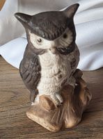 Eulefigur Biskuitporzellan Famille der keramik Sammelstück 