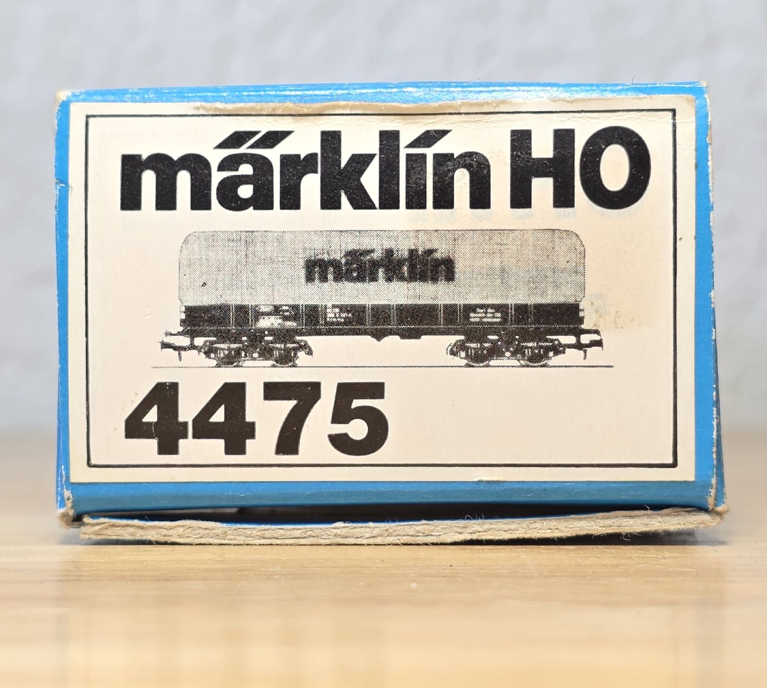 Märklin Modellini di ferrovie: Märklin HO 4475 Güterwagen mit Plane – Nuovo (secondo la descrizione) da Männedorf venduto da Modellbau-wyss 2