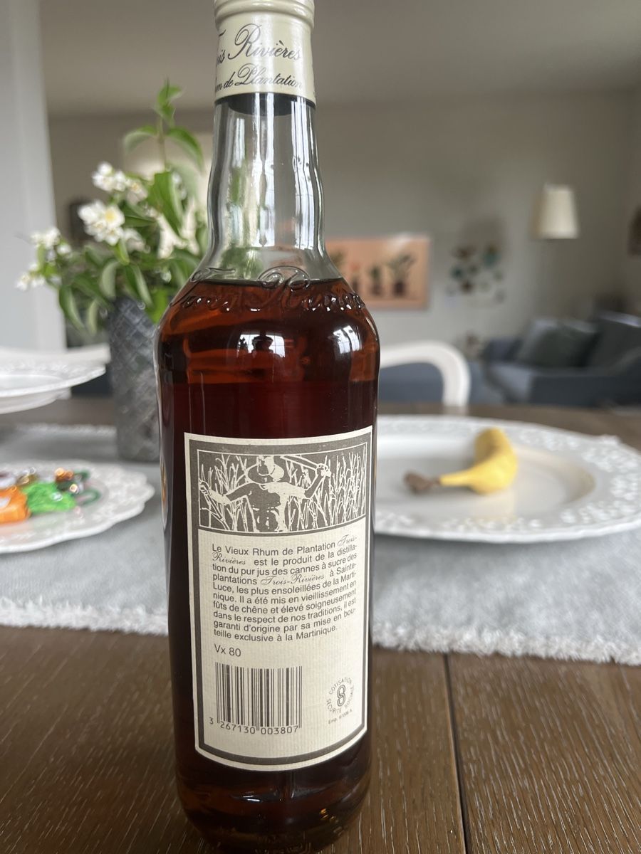 Bevande alcoliche: Trois Rivières 1980 Millésime Rum – Nuovo e nell'imballaggio originale da Fribourg venduto da Karmann74 1