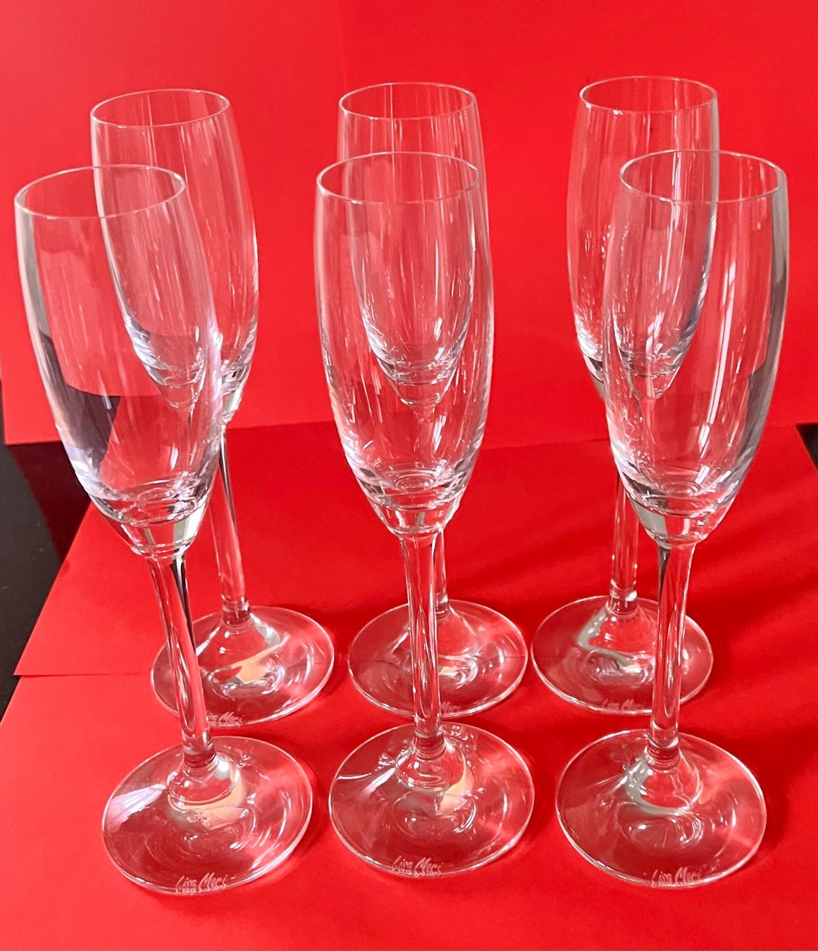 Bicchieri: 6 Lisa Mori Grappa - / Schnaps - Gläser – Usato da Uffikon venduto da san123day 5