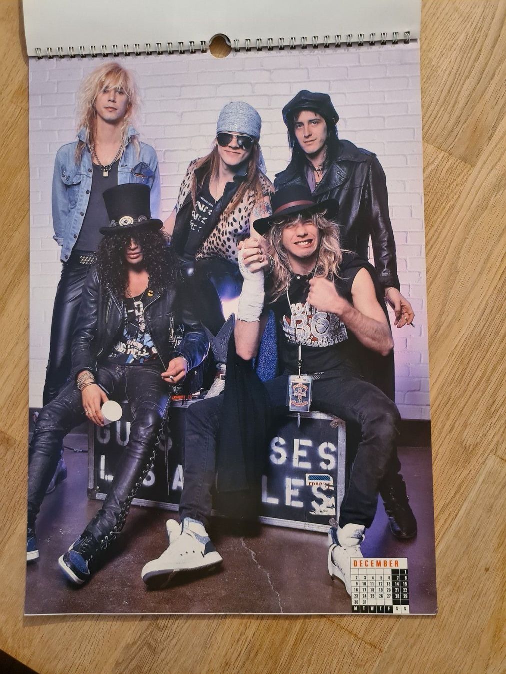 Calendari: GUNS 'N' ROSES Kalender 1991 – Usato da St. Gallen venduto da chilly81 3