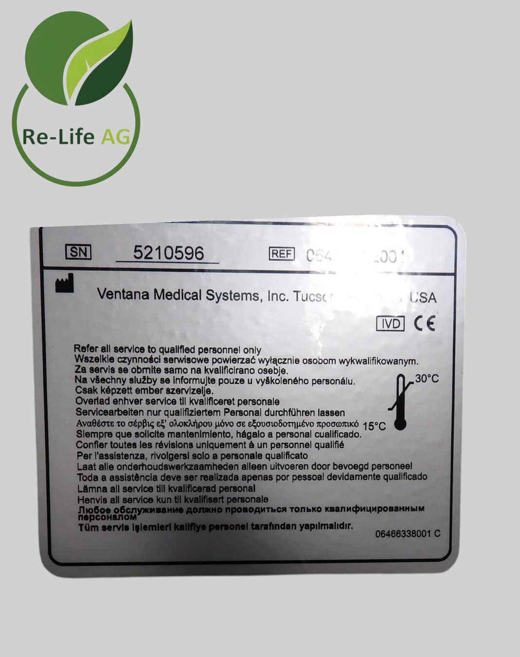 Tutte le macchine: Roche | Bench Mark Special Stains | Staining System – Usato da Reinach BL venduto da Re-LifeAG_Labor 9