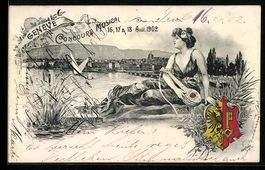 Litho Geneve, Concours Musical 1902, Pan