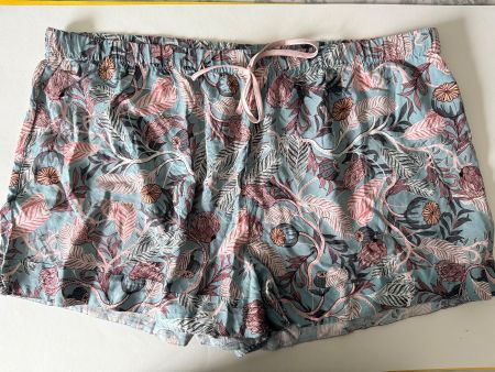 HUNKEMÖLLER, Short WOVEN LEAF FLORAL, Grösse XXL, Farbe Grün